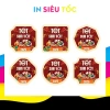 Tem dán Tết cắt sẵn 66x66mm 20 miếng - Nhãn chúc mừng Năm Mới giá 18.000đ 9