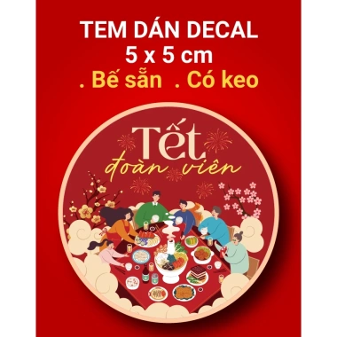Tem Dán Tết Chúc Mừng Năm Mới Keo Sẵn Trang Trí Nhiều Kích Thước 13.800 VND 3 Tem Dán Tết Chúc Mừng Năm Mới Keo Sẵn Trang Trí Nhiều Kích Thước 13.800 VND 3