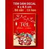 Tem Dán Tết Chúc Mừng Năm Mới Keo Sẵn Trang Trí Nhiều Kích Thước 13.800 VND 4