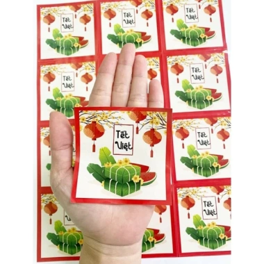 Tem dán Tết Việt Sum Vầy - Bộ 100 miếng, Giá chỉ 29.000₫ giảm từ 35.380₫ 2 Tem dán Tết Việt Sum Vầy - Bộ 100 miếng, Giá chỉ 29.000₫ giảm từ 35.380₫ 2