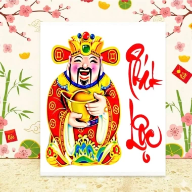 Tem Dán Trái Cây Ngày Tết - Trang Trí Bưởi, Dưa Hấu, Trái Cây Chưng Tết 12.240₫ 5