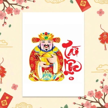 Tem Dán Trái Cây Ngày Tết - Trang Trí Bưởi, Dưa Hấu, Trái Cây Chưng Tết 12.240₫ 6