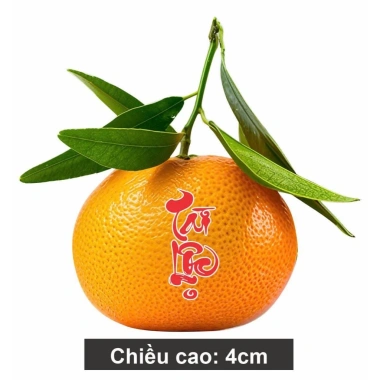 Tem dán trái cây trang trí Chữ Tài Lộc Rau củ quả 80 hình 4cm - Giá chỉ 90.200₫