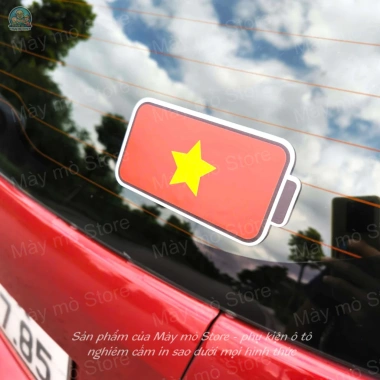 Tem Dán Xe Điện Decal Chống Nước Nắp Sạc Vinfast VF3-7 - Giá 25.000đ Mày Mò Store 4