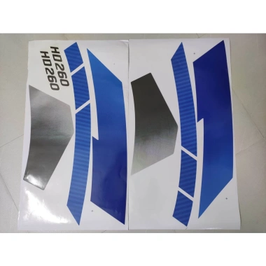 Tem dán xe tải Hyundai HD260 chữ, giá chỉ 199.000, chất lượng cao, dán bám chắc 2