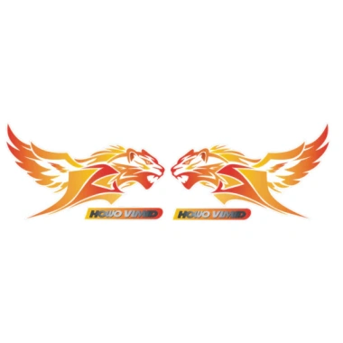 Tem Decal LOGO TURBO EURO4 HOWO - Dán Xe Ô Tô, Xe Tải, Đầu Kéo, Giá Chỉ 50.000đ