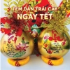 Tem Decal Trái Cây Câu Chúc - Kháng Nước, Dính Lâu, Màu Sắc Nổi Bật, Giá Xưởng