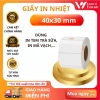 Tem in nhiệt 50x30mm - In mã dán cốc trà sữa, 800 tem 30m, sắc nét, giá 19.900 VND 7