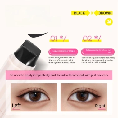 Tem kẻ mắt NAMSHEVA chống nước màu đen – bút xoay lâu trôi, dễ sử dụng, giá 47.080 VND 3