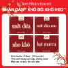 Tem khô gà, heo, bò, trâu gác bếp - Dán quà Tết, giảm giá, giá chỉ 29.000 VNĐ 3