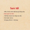 Tem khô gà, heo, bò, trâu gác bếp - Giá chỉ 25.000, tem Tết 2