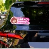 Tem Logo Lái Dễ Thương Chống Nước Bóc Dán - Dành Cho Tài Xế Nam Nữ, Giá 19.900 VNĐ 3