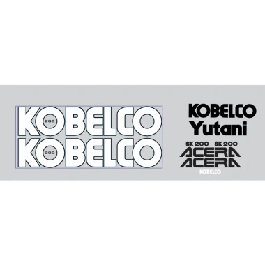 TEM MÁY XÚC KOBELCO SK200-8 - Độ chính xác cao, giá chỉ 400.000₫ (giảm từ 520.000₫) 9 TEM MÁY XÚC KOBELCO SK200-8 - Độ chính xác cao, giá chỉ 400.000₫ (giảm từ 520.000₫) 9