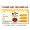 Tem Mứt Quất Gừng Mật Ong - Hương vị Tết thơm ngon, giá chỉ 29.000đ