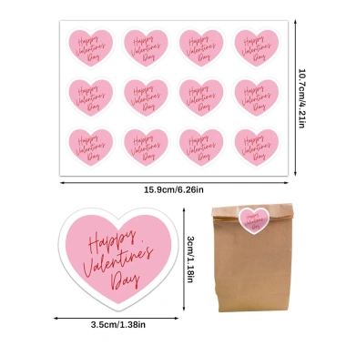 Tem nhãn dán tròn đỏ hồng Valentine TE81 - 10 tờ sticker trái tim dán hộp túi quà 28.000đ 3 Tem nhãn dán tròn đỏ hồng Valentine TE81 - 10 tờ sticker trái tim dán hộp túi quà 28.000đ 3