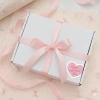 Tem nhãn dán tròn đỏ hồng Valentine TE81 - 10 tờ sticker trái tim dán hộp túi quà 28.000đ 8