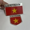 Tem Nhôm Cờ Việt Nam và Quốc Tế Dán Ô Tô Xe Máy Giá 31.200đ Dễ Dán Bền Màu