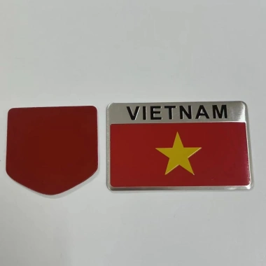 Tem Nhôm Cờ Việt Nam và Quốc Tế Dán Ô Tô Xe Máy Giá 31.200đ Dễ Dán Bền Màu 4