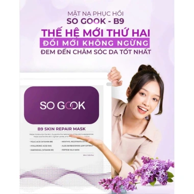 TEM QR CTY Mặt nạ B9 Miếng Lẻ So Gook cấp ẩm phục hồi - Mua 2 hộp tặng quà 91.000đ