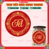 Tem Tết 2.026 Hình Tròn Sang Trọng – Decal Nhựa Chống Nước Dán Hũ PET, Thủy Tinh, Hộp Quà Cao Cấp - Giá Ưu Đãi 22.500₫ 8