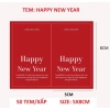 Tem Tết 2.026 Sticker Happy New Year 5x8cm - 50 tem/xấp Giá chỉ 23.000đ 5