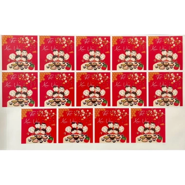 Tem Tết 6cm Nhiều Mẫu Đẹp In Sắc Nét - Dán Hộp Bánh, Bao Lì Xì, Quà Tết 16.600₫