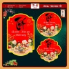 Tem Tết chống nước dán hộp, hủ, chai, lọ - Đựng mứt, bánh kẹo, quà tặng 19.900đ