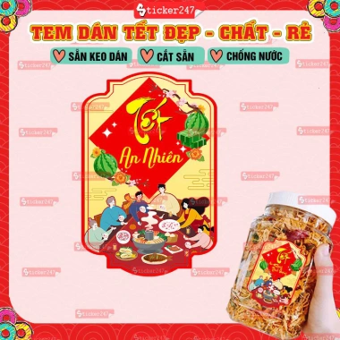Tem Tết Chúc Mừng Năm Mới Hình Dọc Đong Đầy - Decal Dán Trang Trí Giỏ Quà, Bánh Mứt, Khô Tết, Giá 12.429 VND 9 Tem Tết Chúc Mừng Năm Mới Hình Dọc Đong Đầy - Decal Dán Trang Trí Giỏ Quà, Bánh Mứt, Khô Tết, Giá 12.429 VND 9