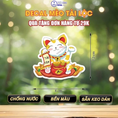 Tem Tết Dán Hộp Quà, Giỏ Quà, Hộp Bánh Kẹo – Decal Trang Trí Sang Trọng, Tươi Sáng, Bền Đẹp, 15.800₫ 9