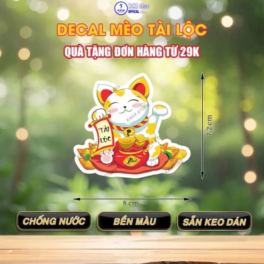 Tem Tết Dán Hộp Quà, Giỏ Quà, Hộp Bánh Kẹo, Mứt, Decal Tươi Sáng Chúc Năm Mới 2.026, Sẵn Keo Dán, Giá 15.800₫ 3
