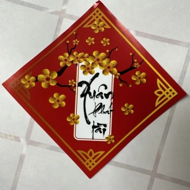 Tem Tết dán túi hộp đựng bánh kẹo 8-12 tem/tờ - Chỉ 7.000₫, giảm từ 8.960₫