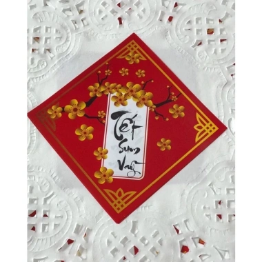 Tem Tết dán túi hộp đựng bánh kẹo 8-12 tem/tờ - Chỉ 7.000₫, giảm từ 8.960₫ 10 Tem Tết dán túi hộp đựng bánh kẹo 8-12 tem/tờ - Chỉ 7.000₫, giảm từ 8.960₫ 10
