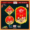 Tem Tết Đoàn Viên dán hộp, hủ, chai, lọ - Chống nước, nhiều kích thước, đựng mứt, bánh kẹo, quà Tết - 19.900đ