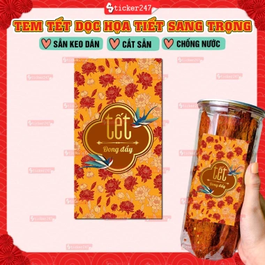 Tem Tết Đong Đầy An Khang Dọc – Decal Chống Nước Dán Hộp Quà, Hủ Hạt, Kẹo 24.500₫ 4