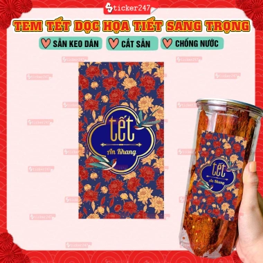 Tem Tết Đong Đầy An Khang Dọc – Decal Chống Nước Dán Hộp Quà, Hủ Hạt, Kẹo 24.500₫ 6