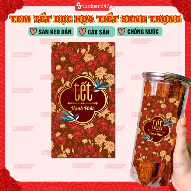 Tem Tết Đong Đầy An Khang Dọc – Decal Chống Nước Dán Hộp Quà, Hủ Hạt, Kẹo 24.500₫ 7