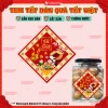 Tem Tết Hình Thoi Dán Bánh Chưng, Decal Tết Dán Hộp Quà, Giá Ưu Đãi 24.500₫ 3