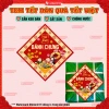 Tem Tết Hình Thoi Dán Bánh Chưng, Decal Tết Dán Hộp Quà, Giá Ưu Đãi 24.500₫ 4