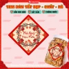 Tem Tết Hình Thoi Truyền Thống - Decal Vòng Hoa, Bao Lì Xì Sang Trọng Dán Hũ Mứt, Bánh Kẹo 2.026 Giá 22.500 VND 3