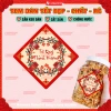 Tem Tết Hình Thoi Truyền Thống - Decal Vòng Hoa, Bao Lì Xì Sang Trọng Dán Hũ Mứt, Bánh Kẹo 2.026 Giá 22.500 VND 4