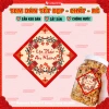 Tem Tết Hình Thoi Truyền Thống - Decal Vòng Hoa, Bao Lì Xì Sang Trọng Dán Hũ Mứt, Bánh Kẹo 2.026 Giá 22.500 VND 9
