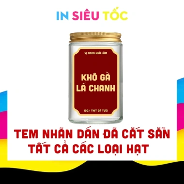 Tem tết khô gà cắt sẵn bo góc - Tem heo, trâu gác bếp, bò - Chỉ 18.000đ 2