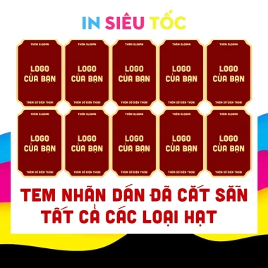 Tem tết khô gà cắt sẵn bo góc - Tem heo, trâu gác bếp, bò - Chỉ 18.000đ 3