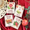 Tem Tết Kraft Decal dán Hoạ tiết - Giá gốc 21.960, giảm còn 18.000, chất liệu bền