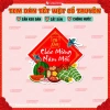 Tem Tết Loại 1 Decal An Khang Như Ý Dán Bánh Chưng, Dưa Hấu, Bánh Tét 4