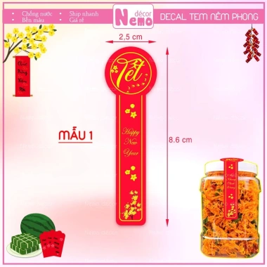 Tem Tết Niêm Phong Hoạ Tiết Xuân 2.024 - Dán Chúc Mừng Năm Mới, Giá chỉ 21.500đ 10 Tem Tết Niêm Phong Hoạ Tiết Xuân 2.024 - Dán Chúc Mừng Năm Mới, Giá chỉ 21.500đ 10
