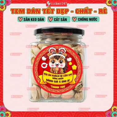Tem Tết Thank You 2.026 - Sticker Chúc Mừng Năm Mới, Ngon Miệng, Giá chỉ 12.500đ 5