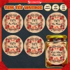 Tem Tết Vintage Giấy Kraft - Nhãn Dán Hũ Mứt, Hộp Quà Năm Mới, An Khang 24.5k