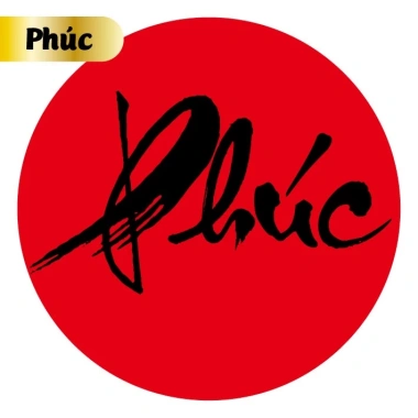 Tem thư pháp 9cm chữ Phúc Lộc Thọ - Trang trí Tết, quà tặng giỏ, giá chỉ 2.000₫ 5 Tem thư pháp 9cm chữ Phúc Lộc Thọ - Trang trí Tết, quà tặng giỏ, giá chỉ 2.000₫ 5