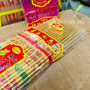 Tép 18 cây Nhang Thơm Nở Hoa Chữ Phú Quý Tài Lộc - Đốt Tết, Gia Tiên, Giá 51.000